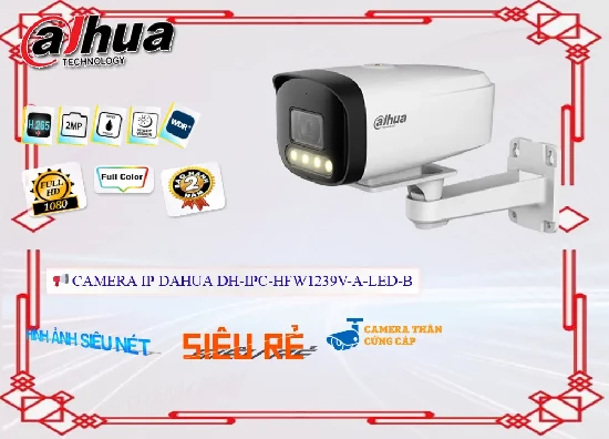 Lắp đặt camera wifi giá rẻ Camera An Ninh Dahua DH-IPC-HFW1239V-A-LED-B