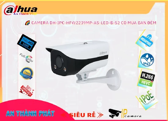 Lắp đặt camera wifi giá rẻ Camera Quan Sát Dahua DH-IPC-HFW2239MP-AS-LED-B-S2