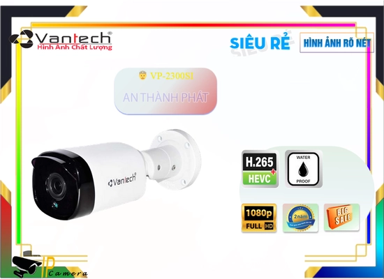 Lắp đặt camera wifi giá rẻ VP-2300SI Camera VanTech