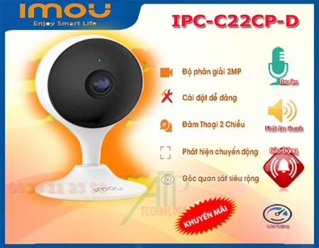 IPC C22CP D camera wifi cố định giá rẻ imou