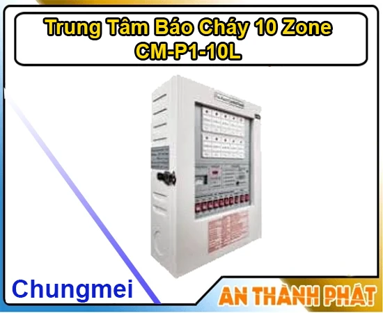 Lắp đặt camera Trung Tâm Báo Cháy 10 Zone Chungmei CM-P1-10L