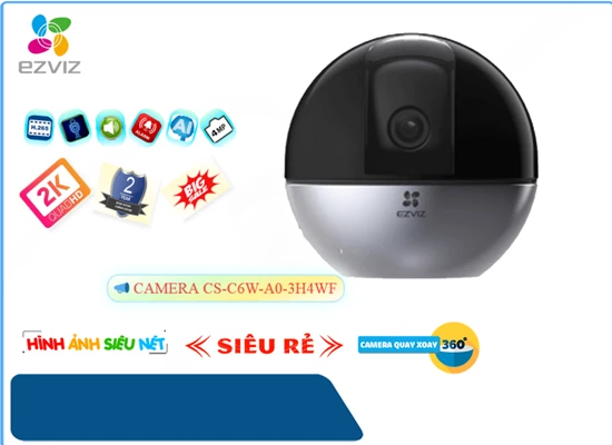 Lắp đặt camera tân phú CS-C6W-A0-3H4WF (C6W) Camera Giá rẻ Wifi Ezviz