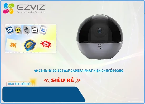 Camera An Ninh Wifi Ezviz CS-E6-R100-8C5W2F 