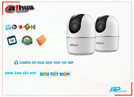 Lắp đặt camera wifi giá rẻ DH-H5AE Camera Wifi 360 Trong Nhà 5MP