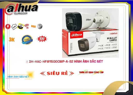 Lắp đặt camera wifi giá rẻ DH-HAC-HFW1500CMP-A-S2 Camera Dahua Hình