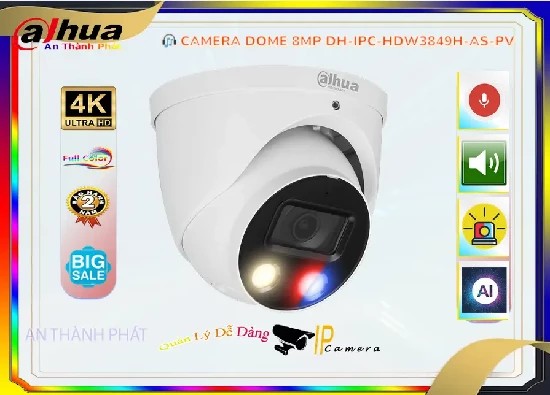 Lắp đặt camera wifi giá rẻ DH-IPC-HDW3849H-AS-PV Camera An Ninh Dahua