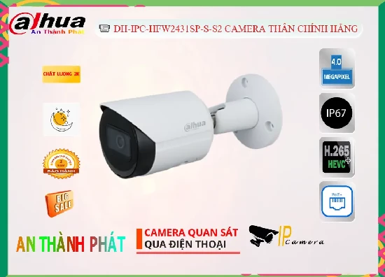 DH IPC HFW2431SP S S2,Camera Ip Starlight 4.0Mp Dahua DH-IPC-HFW2431SP-S-S2,Chất Lượng DH-IPC-HFW2431SP-S-S2,Giá DH-IPC-HFW2431SP-S-S2,phân phối DH-IPC-HFW2431SP-S-S2,Địa Chỉ Bán DH-IPC-HFW2431SP-S-S2thông số ,DH-IPC-HFW2431SP-S-S2,DH-IPC-HFW2431SP-S-S2Giá Rẻ nhất,DH-IPC-HFW2431SP-S-S2 Giá Thấp Nhất,Giá Bán DH-IPC-HFW2431SP-S-S2,DH-IPC-HFW2431SP-S-S2 Giá Khuyến Mãi,DH-IPC-HFW2431SP-S-S2 Giá rẻ,DH-IPC-HFW2431SP-S-S2 Công Nghệ Mới,DH-IPC-HFW2431SP-S-S2Bán Giá Rẻ,DH-IPC-HFW2431SP-S-S2 Chất Lượng,bán DH-IPC-HFW2431SP-S-S2