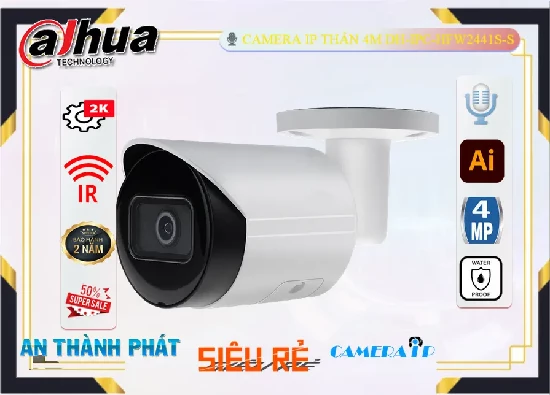 Lắp đặt camera wifi giá rẻ Camera Dahua DH-IPC-HFW2441S-S