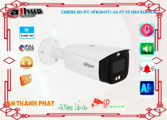 Camera Dahua DH-IPC-HFW3449T1-AS-PV 