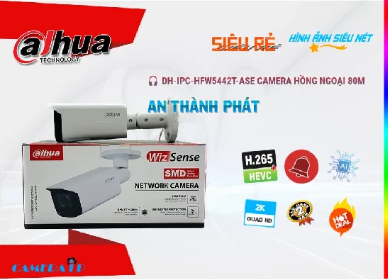 Camera An Ninh Dahua DH-IPC-HFW5442T-ASE Chất Lượng 