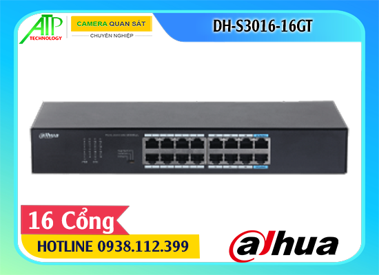 switch dahua, switch DH-S3016-16GT, dahua DH-S3016-16GT, DH-S3016-16GT