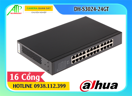 dahua DH-S3024-24GT, switch DH-S3024-24GT, DH-S3024-24GT