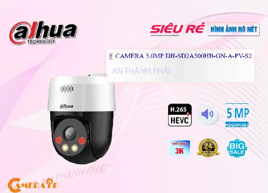 Lắp đặt camera wifi giá rẻ Camera Quan Sát DH-SD2A500HB-GN-A-PV-S2