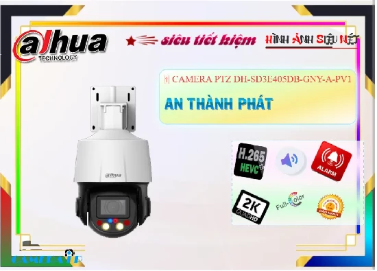 Camera An Ninh Dahua DH-SD3E205DB-GNY-A-PV1 