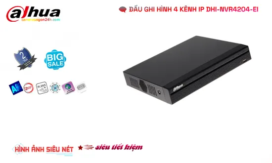 đầu ghi DHI-NVR4204-EI, giá DHI-NVR4204-EI, mua DHI-NVR4204-EI, thông số DHI-NVR4204-EI, thông số kỹ thuật DHI-NVR4204-EI, cấu hình DHI-NVR4204-EI, đầu ghi dahua DHI-NVR4204-EI, đầu thu hình DHI-NVR4204-EI, bảo hành DHI-NVR4204-EI, đầu ghi hình DHI-NVR4204-EI