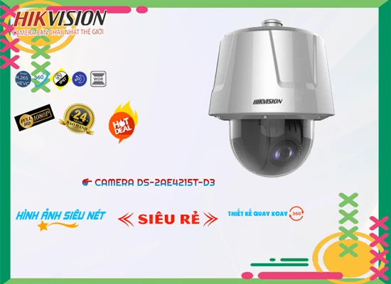 Lắp đặt camera wifi giá rẻ Camera Hikvision Hình Ảnh Đẹp DS-2AE4215T-D3