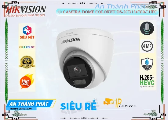 Lắp đặt camera wifi giá rẻ Camera DS-2CD1347G0-LUFC Hikvision