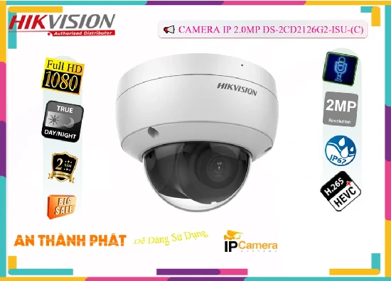 Lắp đặt camera wifi giá rẻ DS-2CD2126G2-ISU(C) Camera An Ninh Tiết Kiệm