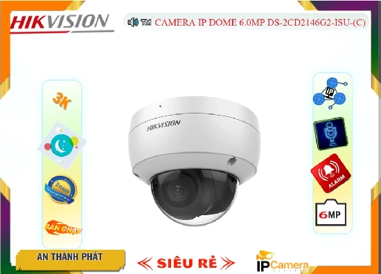 Lắp đặt camera wifi giá rẻ DS-2CD2146G2-ISU(C) Camera Hikvision