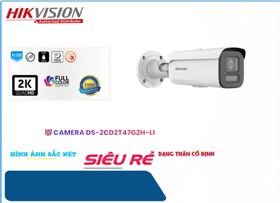 Lắp đặt camera wifi giá rẻ DS-2CD2T47G2H-LI Camera Hikvision Giá rẻ