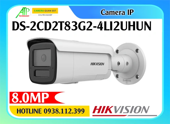 DS-2CD2T83G2-4LI2UHUN, Camera DS-2CD2T83G2-4LI2UHUN, Camera Hikvision DS-2CD2T83G2-4LI2UHUN, Giá DS-2CD2T83G2-4LI2UHUN, Camera IP DS-2CD2T83G2-4LI2UHUN, DS-2CD2T83G2-4LI2UHUN 8MP, Camera AcuSense DS-2CD2T83G2-4LI2UHUN, Thông số DS-2CD2T83G2-4LI2UHUN, Mua DS-2CD2T83G2-4LI2UHUN chính hãng