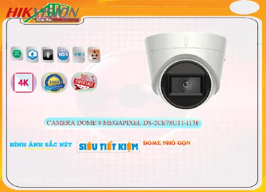 Lắp đặt camera wifi giá rẻ DS-2CE78U1T-IT3F Camera Hikvision Tiết Kiệm