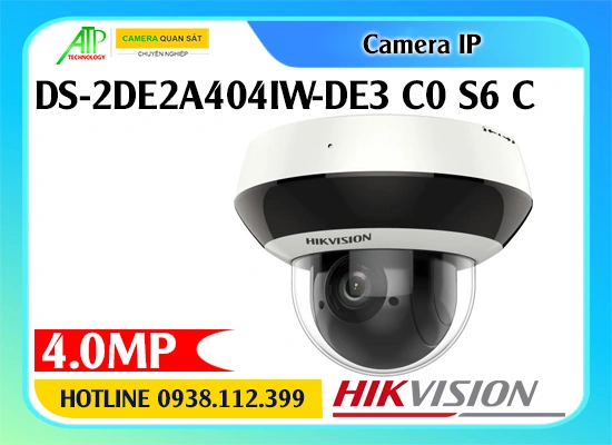 DS-2DE2A404IW-DE3 C0 S6 C, Camera DS-2DE2A404IW-DE3 C0 S6 C, Giá DS-2DE2A404IW-DE3 C0 S6 C, Thông số DS-2DE2A404IW-DE3 C0 S6 C, Camera Speed Dome DS-2DE2A404IW-DE3 C0 S6 C, Camera PTZ 4MP Hikvision, Camera zoom quang 4X Hikvision, Lắp đặt DS-2DE2A404IW-DE3 C0 S6 C