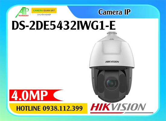 Camera DS-2DE5432IWG1-E, Giá Camera DS-2DE5432IWG1-E, Thông số DS-2DE5432IWG1-E, Camera PTZ DS-2DE5432IWG1-E, Camera Zoom Quang 32X DS-2DE5432IWG1-E, Camera Hikvision DS-2DE5432IWG1-E, Camera AI DS-2DE5432IWG1-E, Mua DS-2DE5432IWG1-E chính hãng, Lắp đặt Camera DS-2DE5432IWG1-E