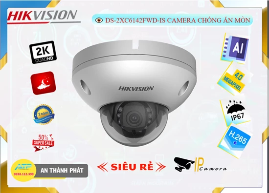 Lắp đặt camera wifi giá rẻ Camera Hikvision DS-2XC6142FWD-IS