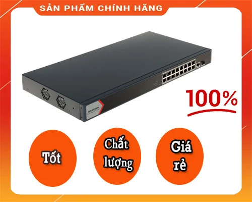 hình ảnh DS-3E1518P-EI(O-STD)V2 , switch 16 cổng , switch tiện lợi , công nghệ thông minh , switch là gì  