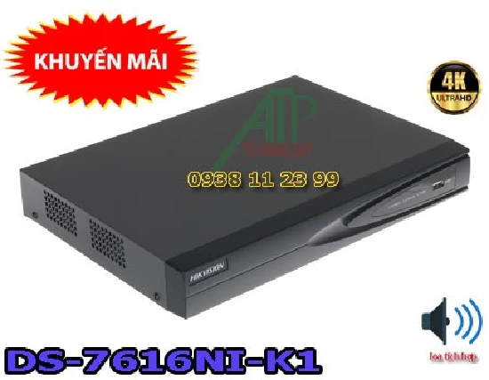Lắp đặt camera wifi giá rẻ ĐẦU GHI HIKVISION DS-7616NI-K1(C)