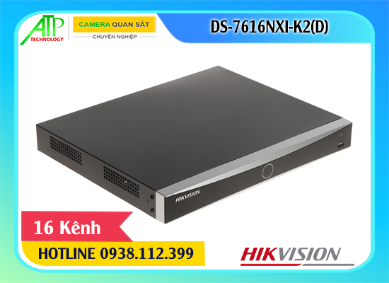 đầu ghi hình DS-7616NXI-K2(D), DS-7616NXI-K2(D), HIKVISION DS-7616NXI-K2(D)