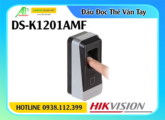 DS-K1201AMF,DS-K1201AMF chiết khấu cao,Giá Bán DS-K1201AMF,Điểm bán DS-K1201AMF,thông số DS-K1201AMF,Thông số DS-K1201AMF,DS-K1201AMF giá mới nhất,DS-K1201AMF Giá Hãng, Đầu Đọc Thẻ Vân Tay DS-K1201AMF