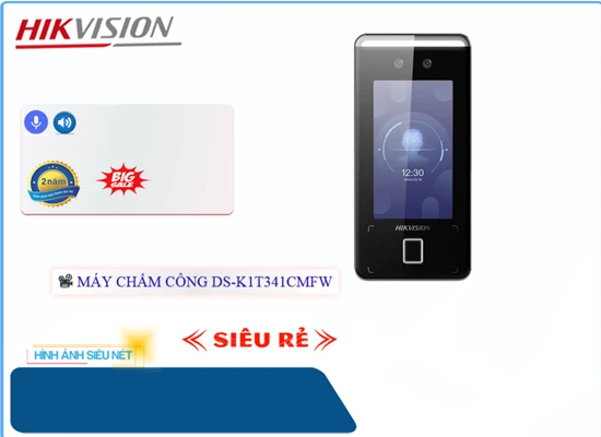Lắp đặt camera wifi giá rẻ DS-K1T341CMFW Hikvision Giá rẻ