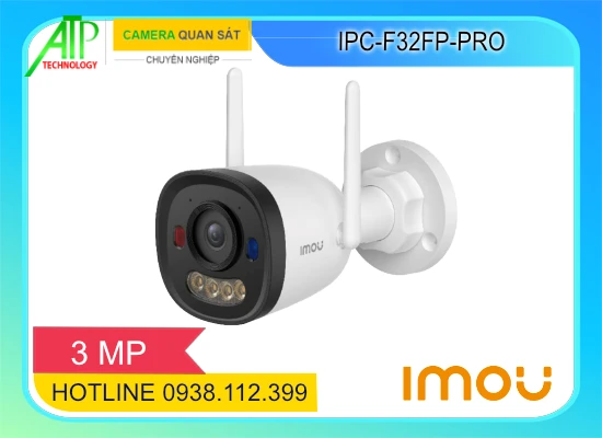 camera imou ipc-f32fp-pro, camera wifi ngoài trời 3mp, camera imou bullet 2e pro, camera wifi full color imou, camera an thành phát