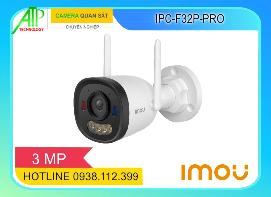 camera imou ipc-f32p-pro, camera wifi ngoài trời imou, camera bullet 2c pro 3mp, camera wifi 3mp ip67, camera an thành phát