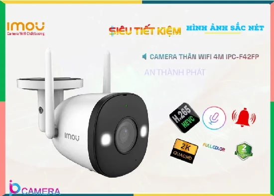 Camera An Ninh Wifi Imou IPC-F42FP 