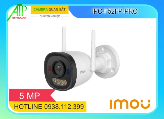 camera imou ipc-f52fp-pro, camera wifi ngoài trời 5mp, camera imou bullet 2e pro 5mp, camera full color 3k imou, camera an thành phát