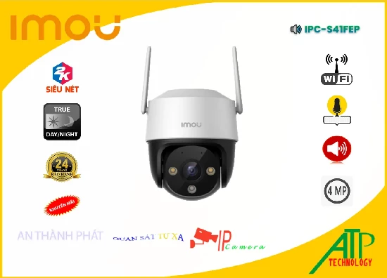 Lắp đặt camera wifi giá rẻ IPC-S41FEP Camera An Ninh Tiết Kiệm