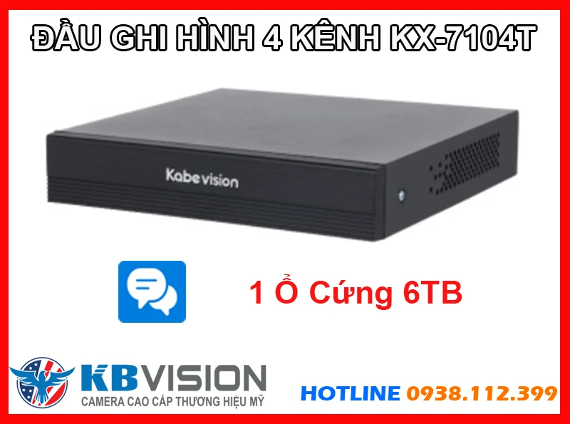 Đầu Ghi 4 Kênh KX-7104T KBVISION, đầu ghi hình camera KX-7104T, KX-7104T, đầu ghi hình KBVISION KX-7104T, đầu ghi hình KX-7104T giá rẻ, đầu ghi KX-7104T chính hãng,