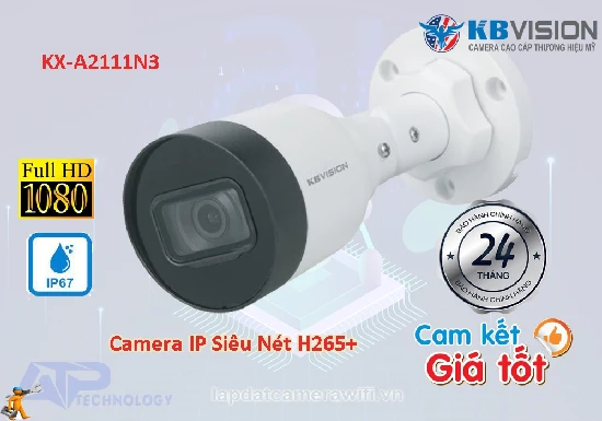 Lắp đặt camera wifi giá rẻ Camera KX-A2111N3 IP