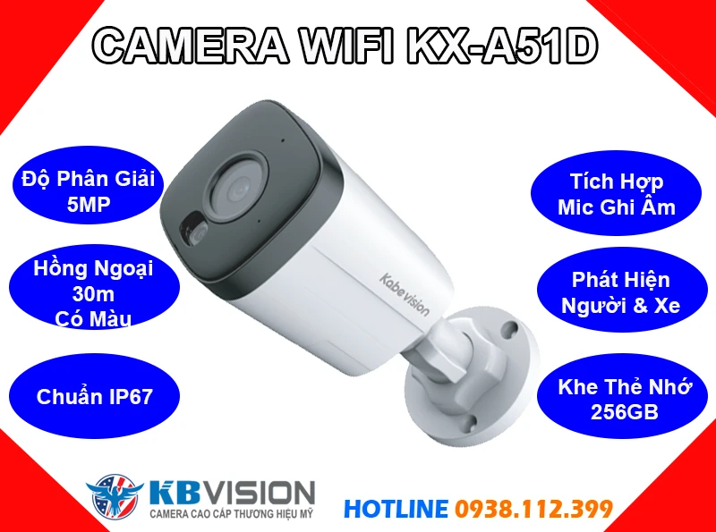 Camera KBVISION KX-A51D (5MP), camera quan sát KX-A51D, lắp đặt camera KX-A51D, camera giám sát KX-A51D, lắp camera KX-A51D giá rẻ, camera ghi âm KX-A51D, camera ngoài trời KX-A51D, KX-A51D, camera chính hãng KX-A51D, camera KX-A51D, KX-A51D,
