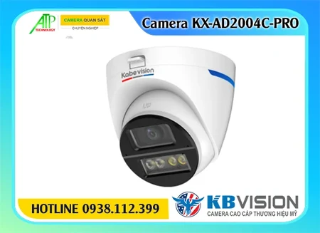 Camera KX-AD2004C-PRO ánh sáng kép, Camera Dome 2MP KX-AD2004C-PRO, Camera HDCVI KX-AD2004C-PRO, Camera Dahua KX-AD2004C-PRO, Camera ban đêm KX-AD2004C-PRO, Camera chống ngược sáng KX-AD2004C-PRO, Camera tích hợp mic KX-AD2004C-PRO