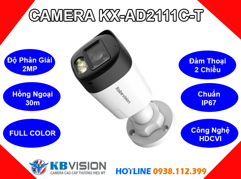 Camera KBVISION KX-AD2111C-T (2MP), camera quan sát KX-AD2111C-T, KBVISION KX-AD2111C-T, KX-AD2111C-T, lắp đặt camera KX-AD2111C-T, camera KX-AD2111C-T giá rẻ, lắp camera KX-AD2111C-T giá rẻ, camera đàm thoại 2 chiều KX-AD2111C-T, camera ngoài trời KX-AD2111C-T,