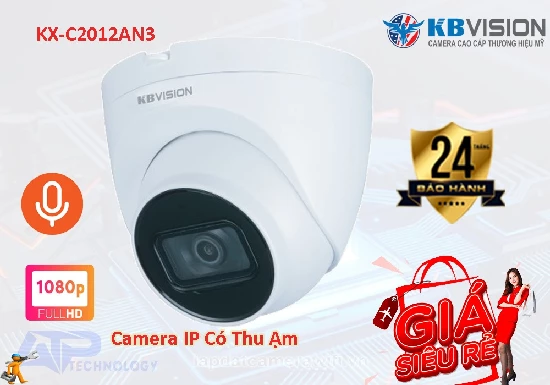 Lắp đặt camera wifi giá rẻ Camera IP KX-C2012AN3 Kbvision