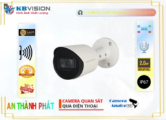 ✽ KX-C2121S5-A-VN Camera KBvision Hình Ảnh Đẹp 