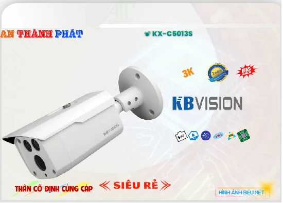 Lắp đặt camera wifi giá rẻ KBvision KX-C5013S Chức Năng Cao Cấp