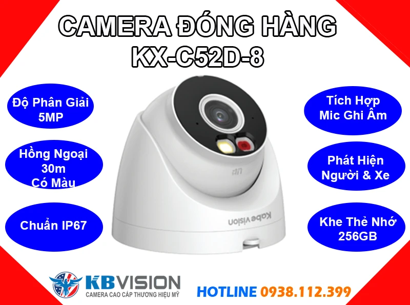KX-C52D-8 CAMERA QUAN SÁT ĐÓNG HÀNG (5MP), CAMERA ĐÓNG HÀNG KBVISION KX-C52D-8, KX-C52D-8, camera quan sát KX-C52D-8, camera ghi âm KX-C52D-8, camera không dây KX-C52D-8, camera KX-C52D-8 giá rẻ, camera ip wifi KX-C52D-8, camera KX-C52D-8 chính hãng,