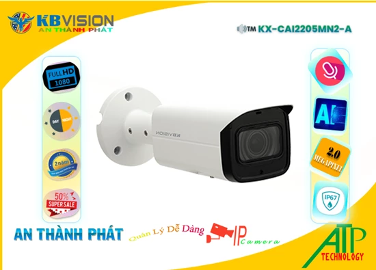 Lắp đặt camera tân phú Camera Kbvision KX-CAi2205MN2-A