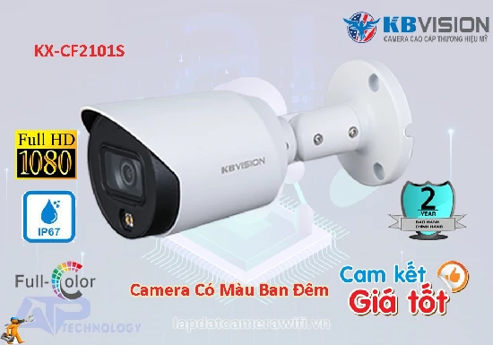 Lắp đặt camera wifi giá rẻ Camera KX-CF2101S Kbvision
